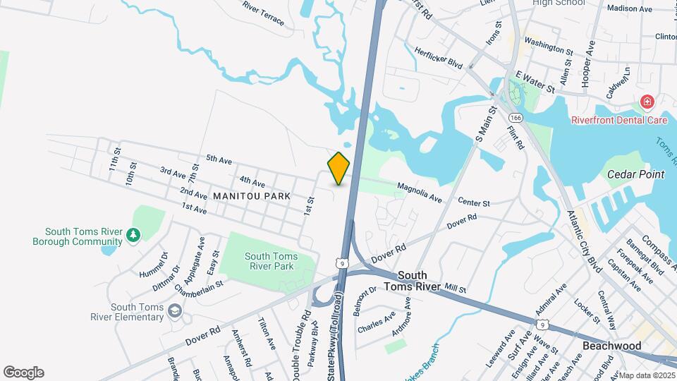 111122 toms river Map and Location Details
