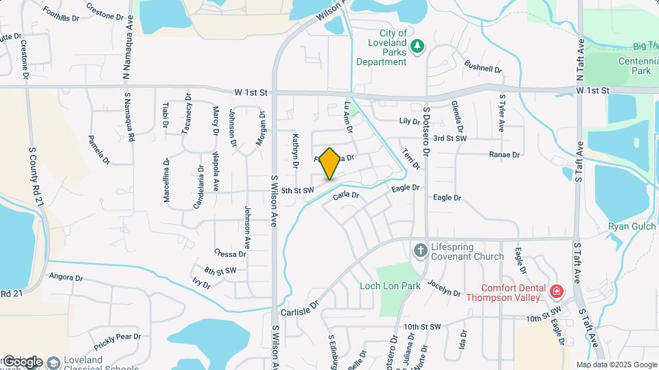 2590 5th St SW Map and Location Details