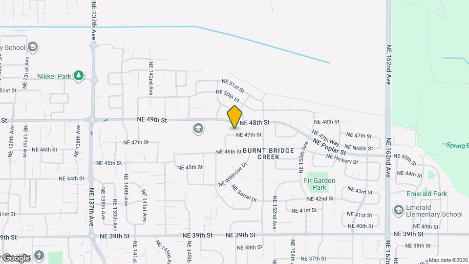 14912 NE 47th St Map and Location Details