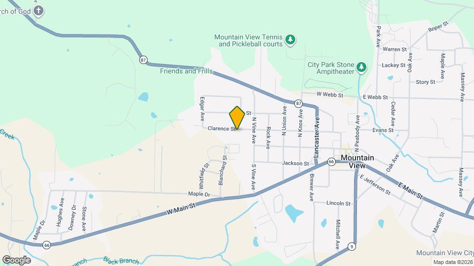 Mountain View Villas Map and Location Details