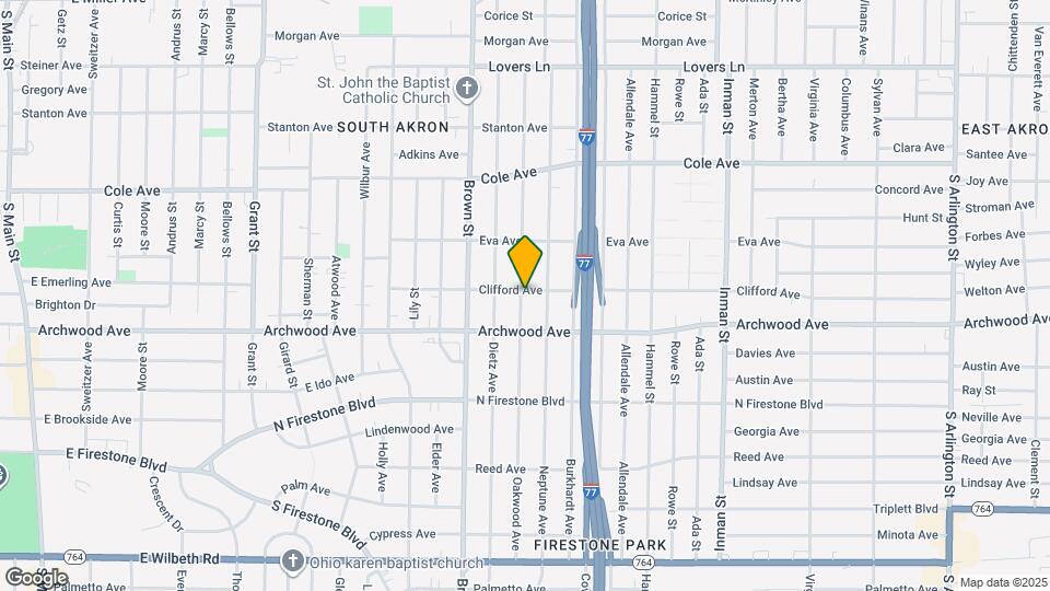 1239 Herberich Ave Map and Location Details