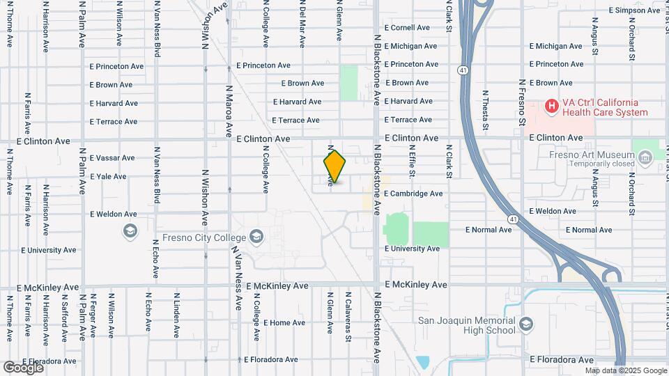 2118 N Glenn Ave Map and Location Details