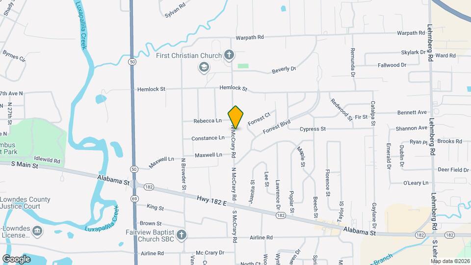 508 N McCrary Rd Map and Location Details