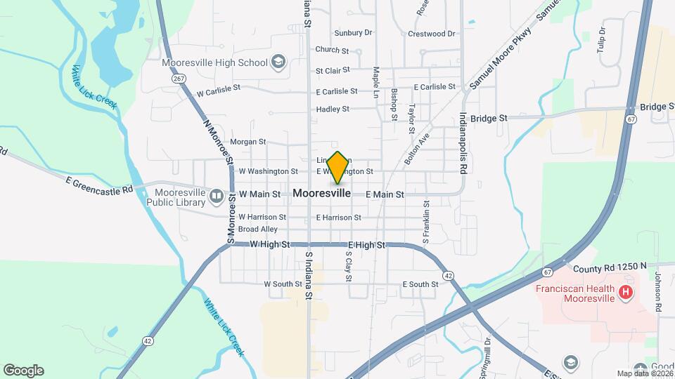 50 E Main St Map and Location Details