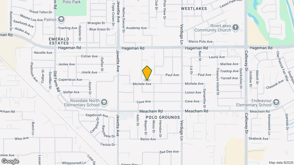 10908 Michele Ave Map and Location Details