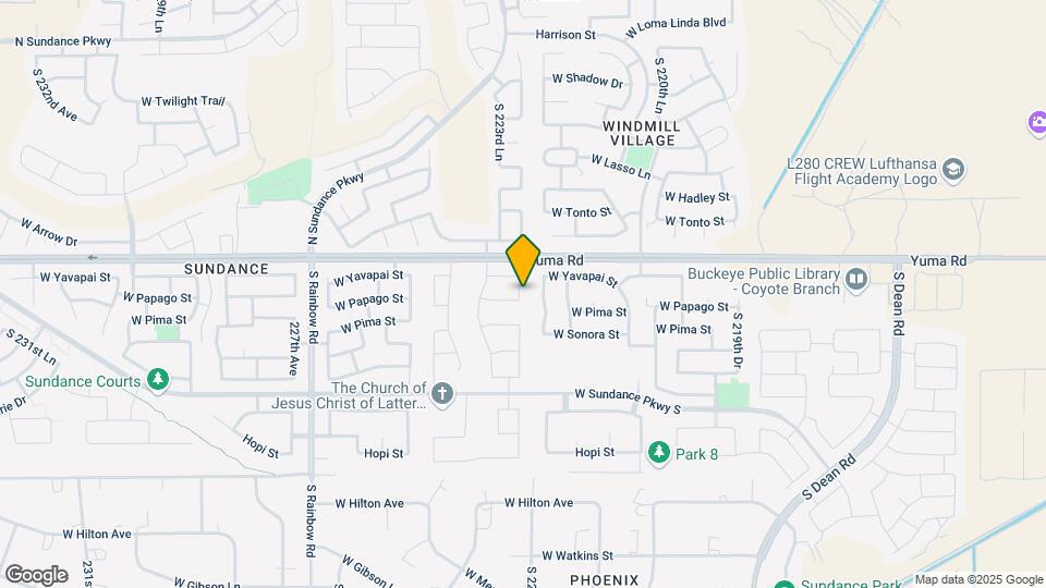 1325 S 223rd Dr Map and Location Details