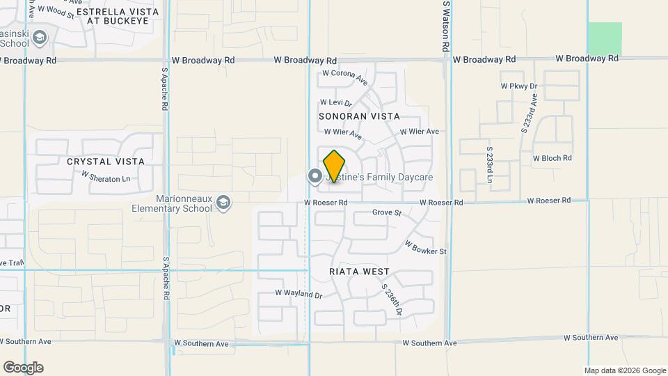 23818 W Atlanta Ave Map and Location Details