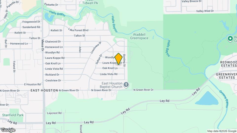 9315 Oak Knoll Ln Map and Location Details