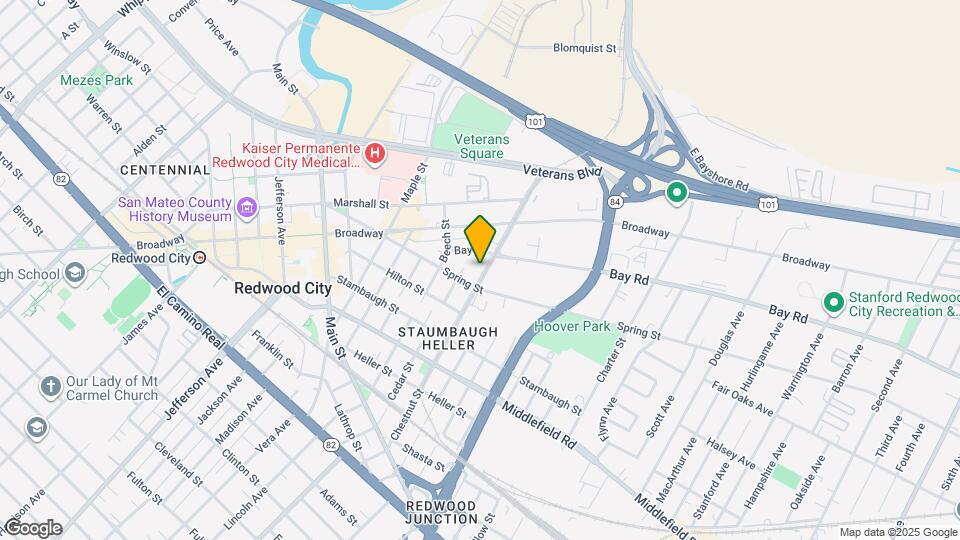 827 Chestnut St Map and Location Details