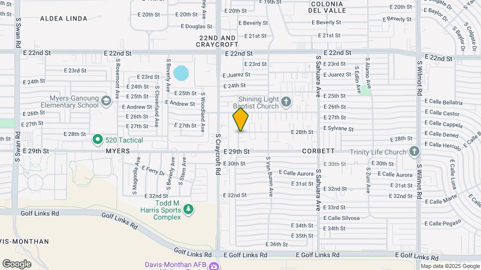 5604 E 28th St Map and Location Details