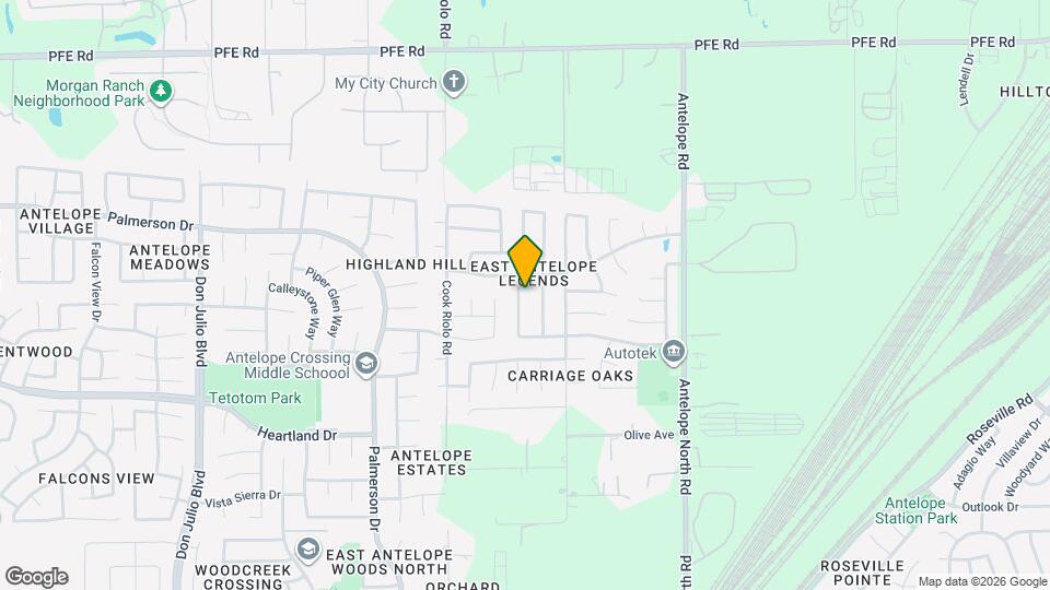 5535 Ridgepoint Dr Map and Location Details