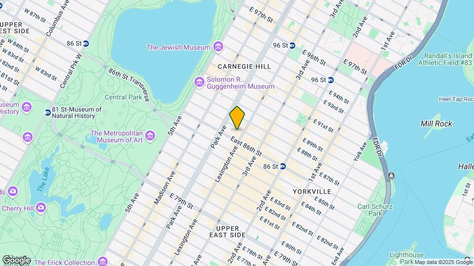 120 E 87th St Map and Location Details