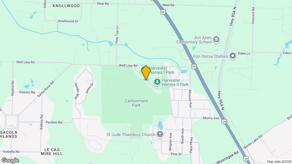 427 Lakeview Ave Map and Location Details