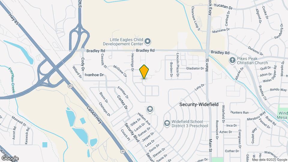 4380 Dooley Way Map and Location Details