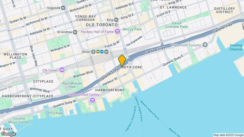 12-16 Yonge St Map and Location Details
