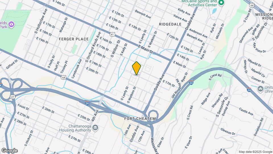 2362 E 18th Street Pl Map and Location Details