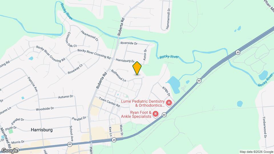 3954 Rothwood Ln Mapa y Detalles de la Ubicación