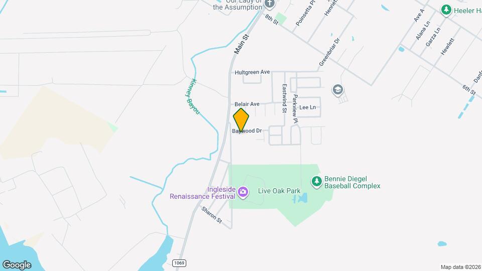 2293 Baywood Map and Location Details