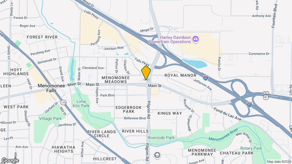 N89W15642-W15642 Main St Map and Location Details