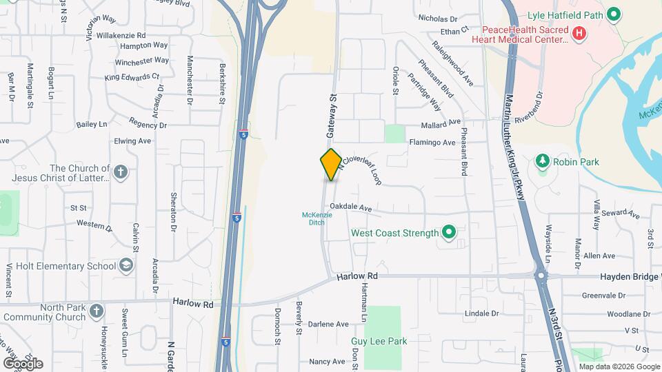 980 N Cloverleaf Loop Map and Location Details