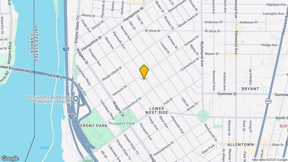 322 Plymouth Ave Map and Location Details