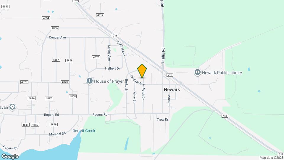 629 Central Ave Mapa y Detalles de la Ubicación