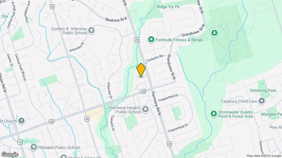 700 Harmony Rd N Map and Location Details