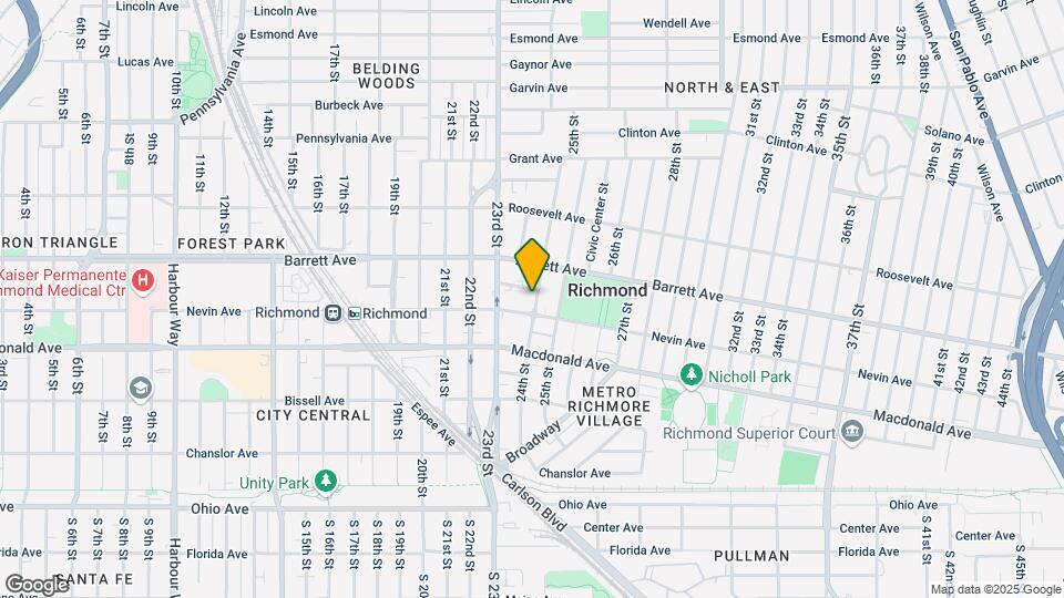 419 24th St Mapa y Detalles de la Ubicación