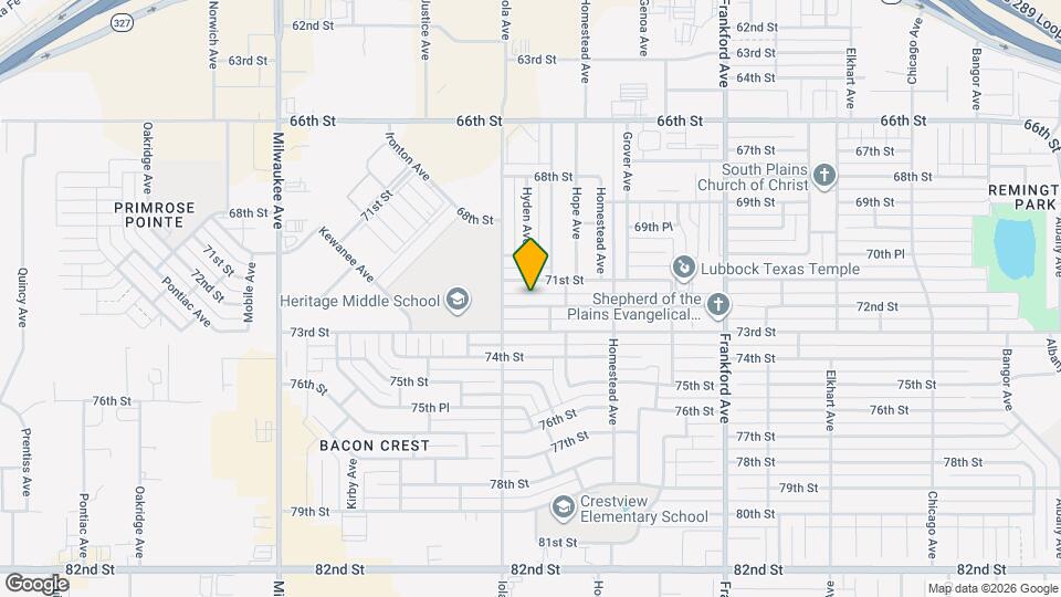 6032 72nd St Map and Location Details