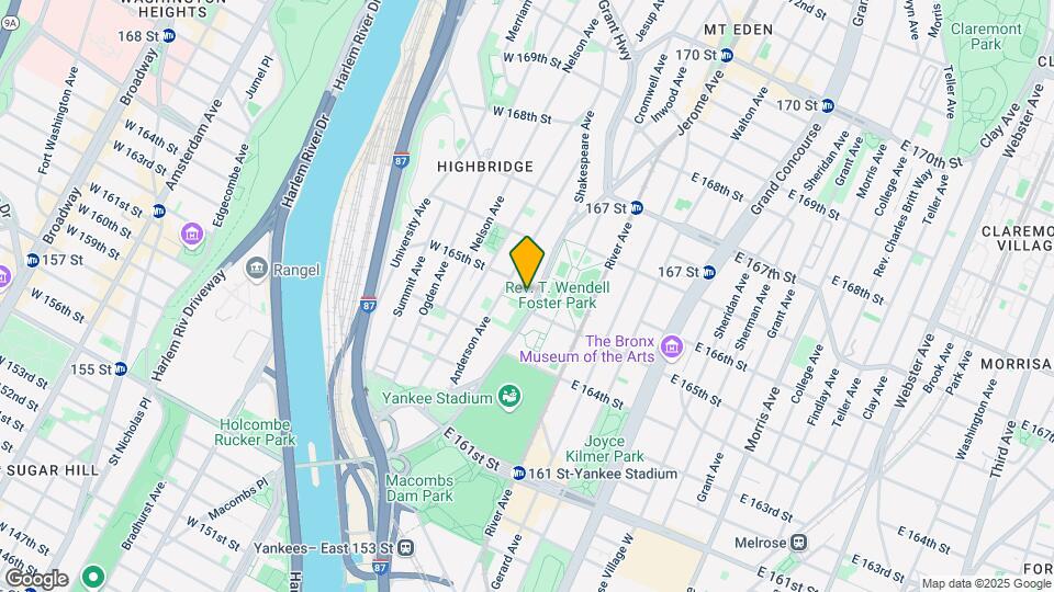 1055 Jerome Ave Map and Location Details