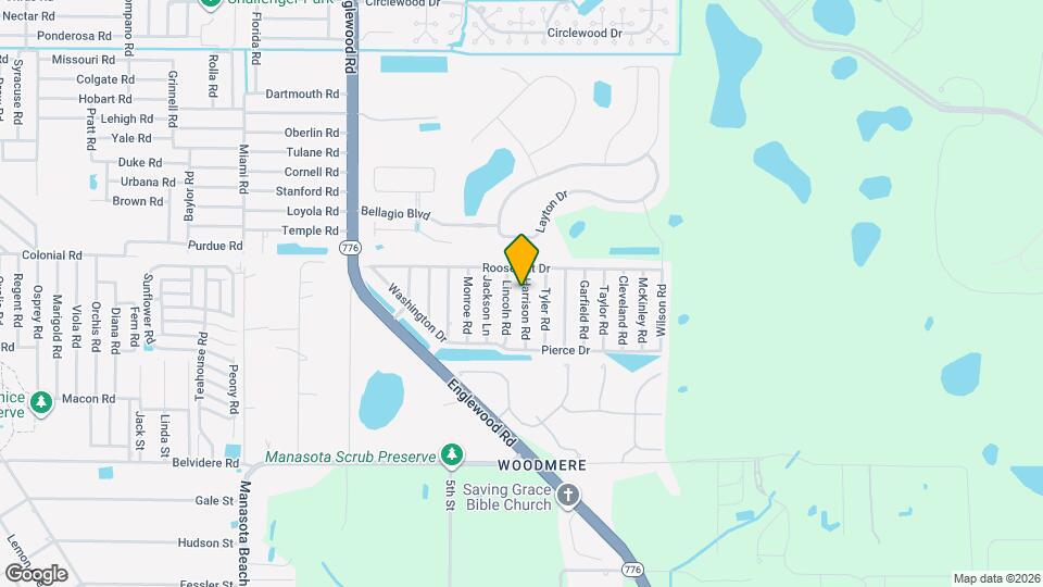 5834 Harrison Rd Mapa y Detalles de la Ubicación