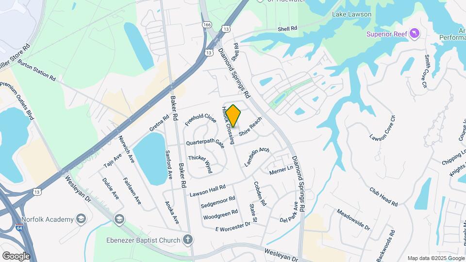 1275 Hillock Crossing Map and Location Details