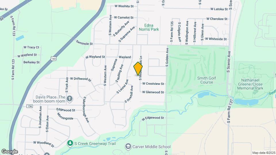 2369 S Meadowlark Ln Map and Location Details