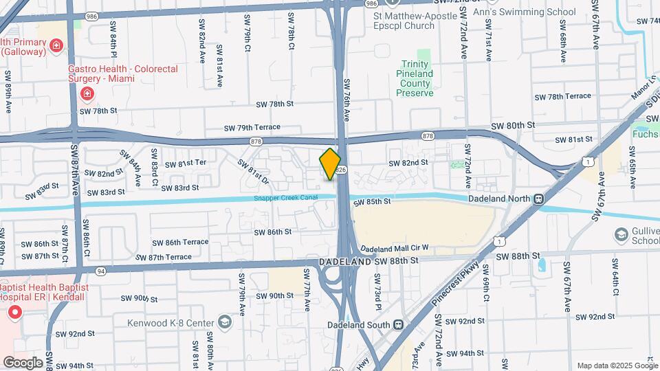 7720 Camino Real Map and Location Details