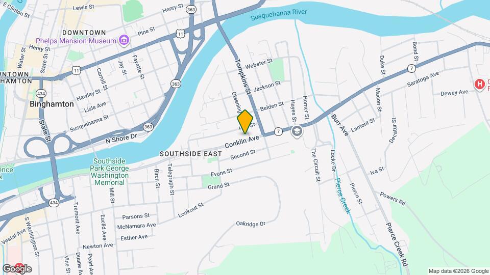 231 Conklin Ave, Unit 2 Mapa y Detalles de la Ubicación