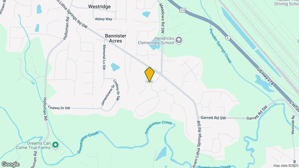5414 Sweetsprings Dr SW Map and Location Details