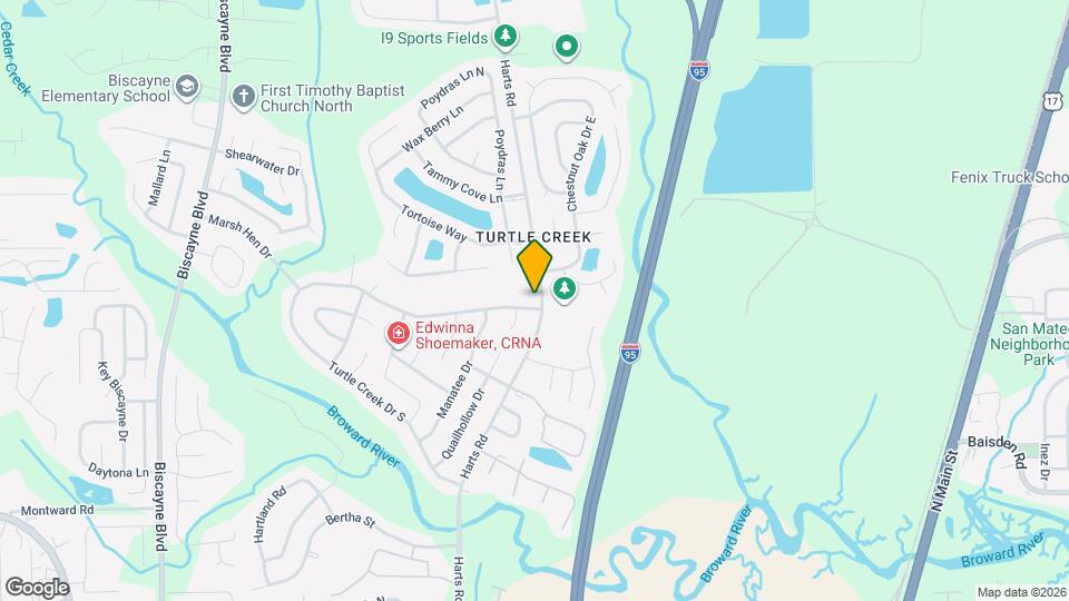 807 Turtle Creek Dr N Map and Location Details