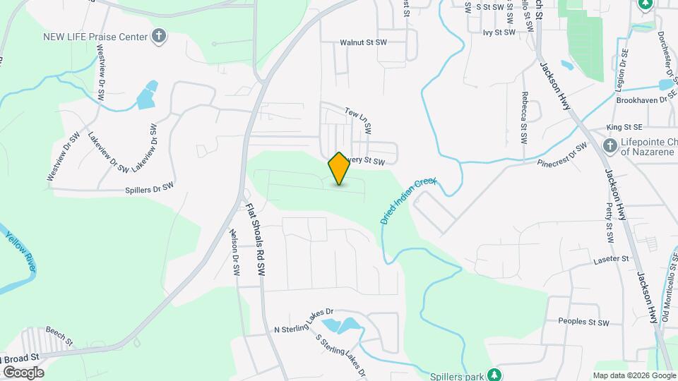 7631 Saffron Ave Map and Location Details