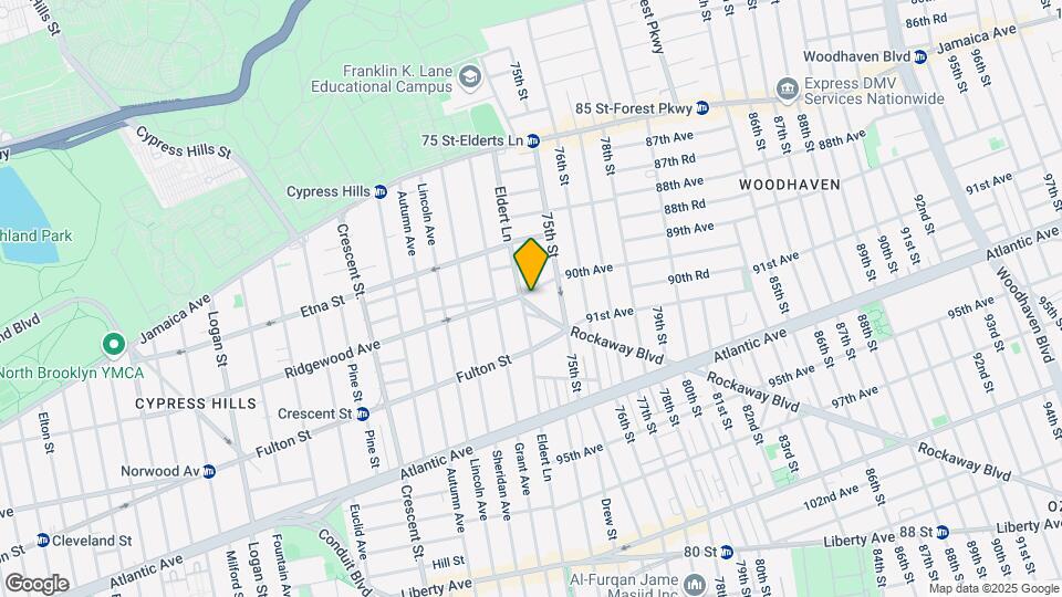 7403 Rockaway Blvd Map and Location Details