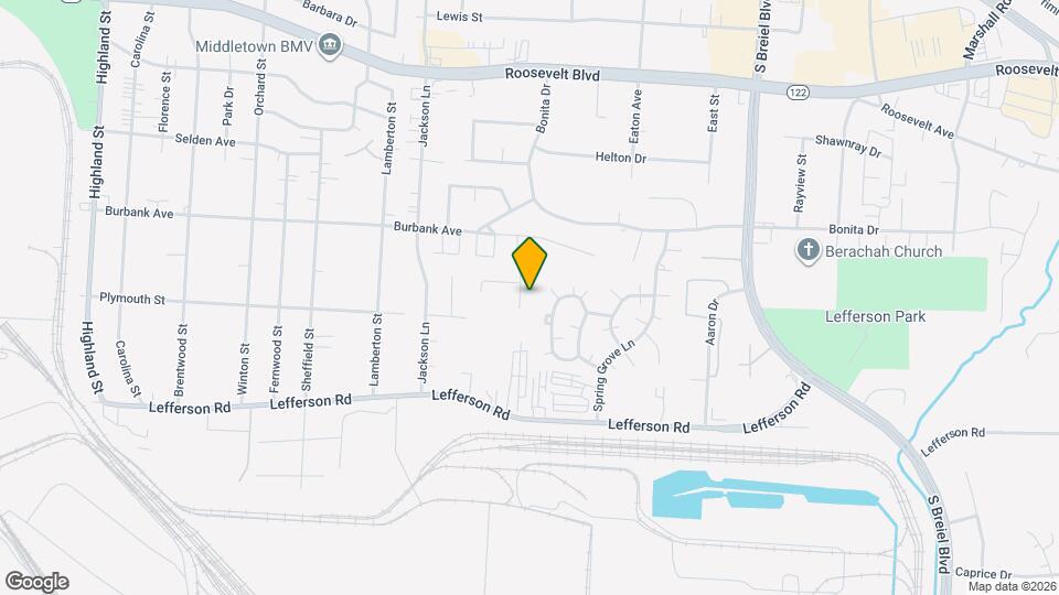 2013 Monarch Dr Map and Location Details