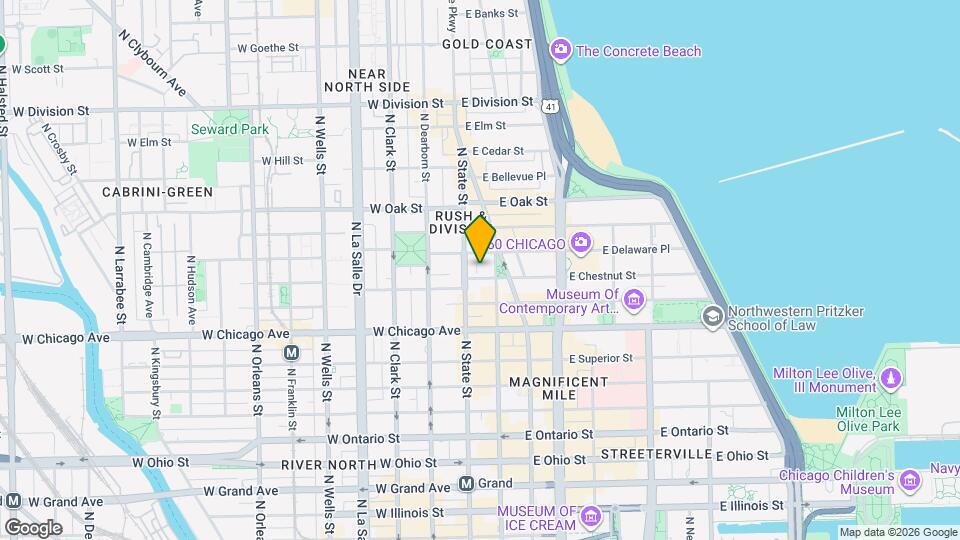 22 E Chestnut St Mapa y Detalles de la Ubicación