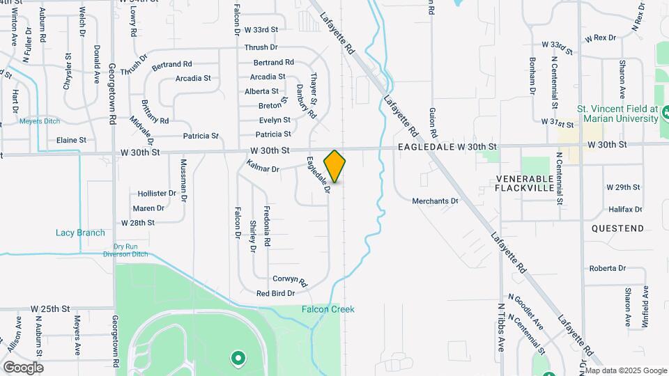2849 Eagledale Dr Map and Location Details