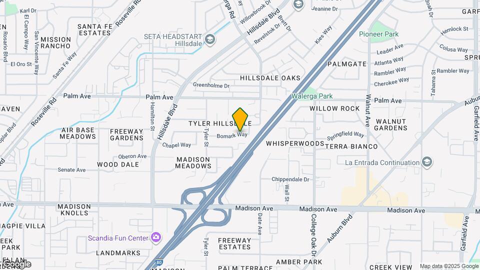 4548 Bomark Way Map and Location Details