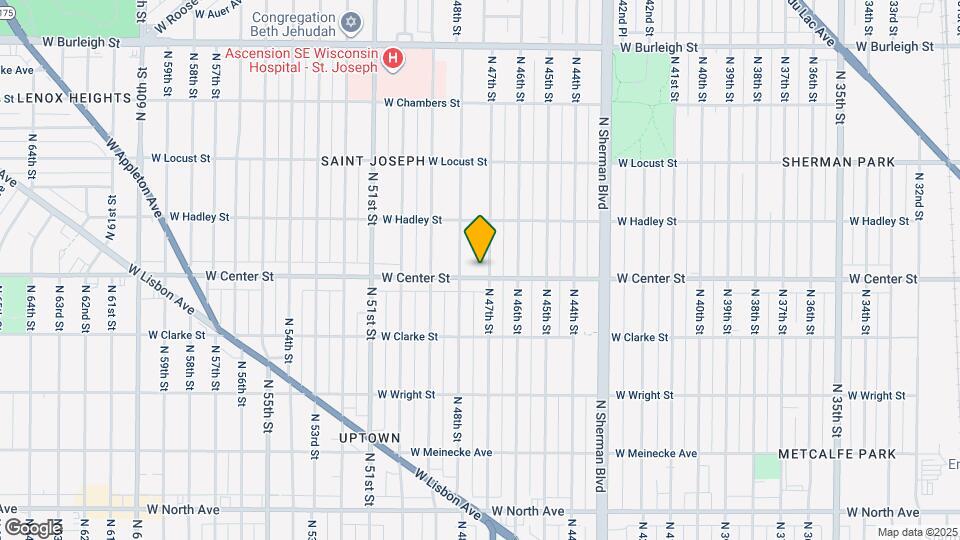 2707-2709 N 47th St. Map and Location Details