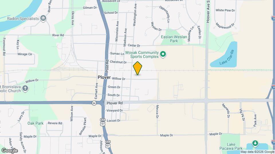2450 Willow Dr Mapa y Detalles de la Ubicación