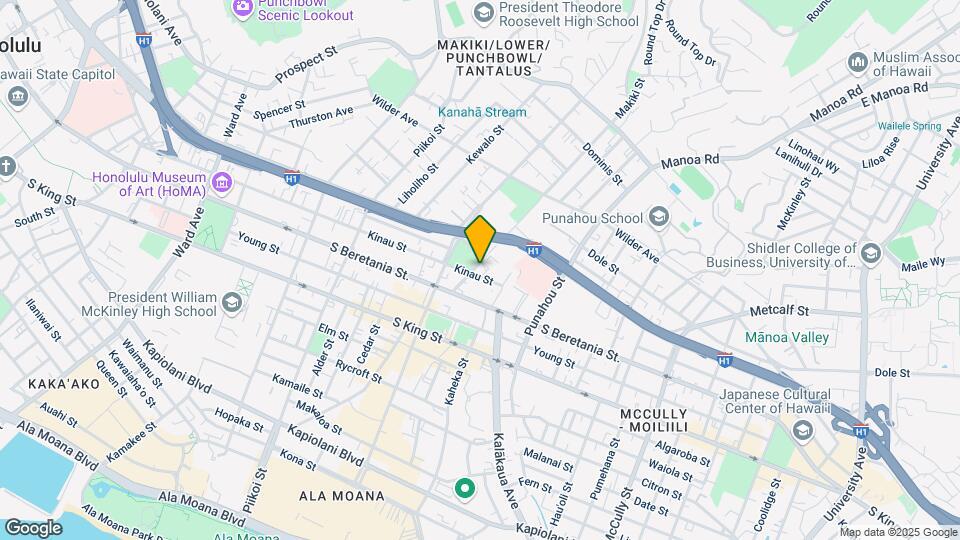 Makiki Mapa y Detalles de la Ubicación