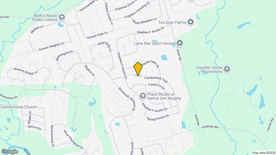 372 Cumberland Trail Map and Location Details