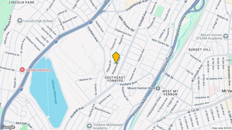 61 Ridgewood Ave Map and Location Details