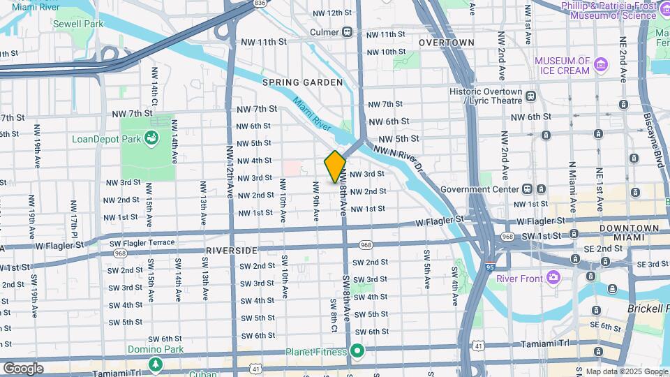 817 NW 2nd St Mapa y Detalles de la Ubicación