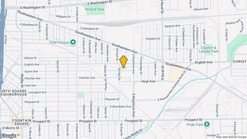 2320 Spann Ave Map and Location Details